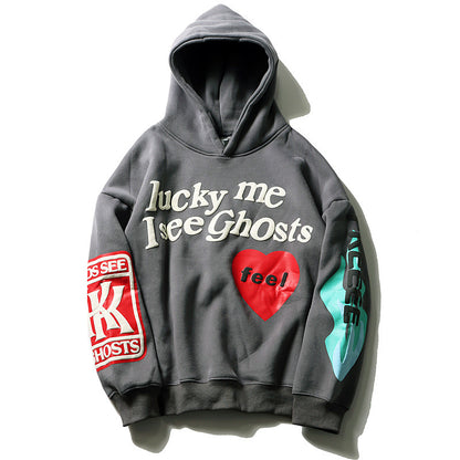 Lucky Me I See Ghosts Hoodie